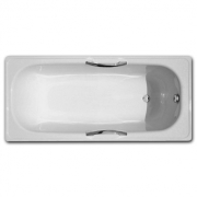 Estap Стальная ванна De Luxe 150х71 см белая с ручками