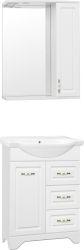 Комплект мебели Style Line Олеандр-2 65 Люкс 3 ящика, белая