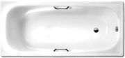 Ванна стальная эмалированная "White Wave" 170 х 75см, белая, с ручками и подлокотниками ,"Italica"