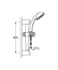 GROHE   TEMPESTA TRIO 28592